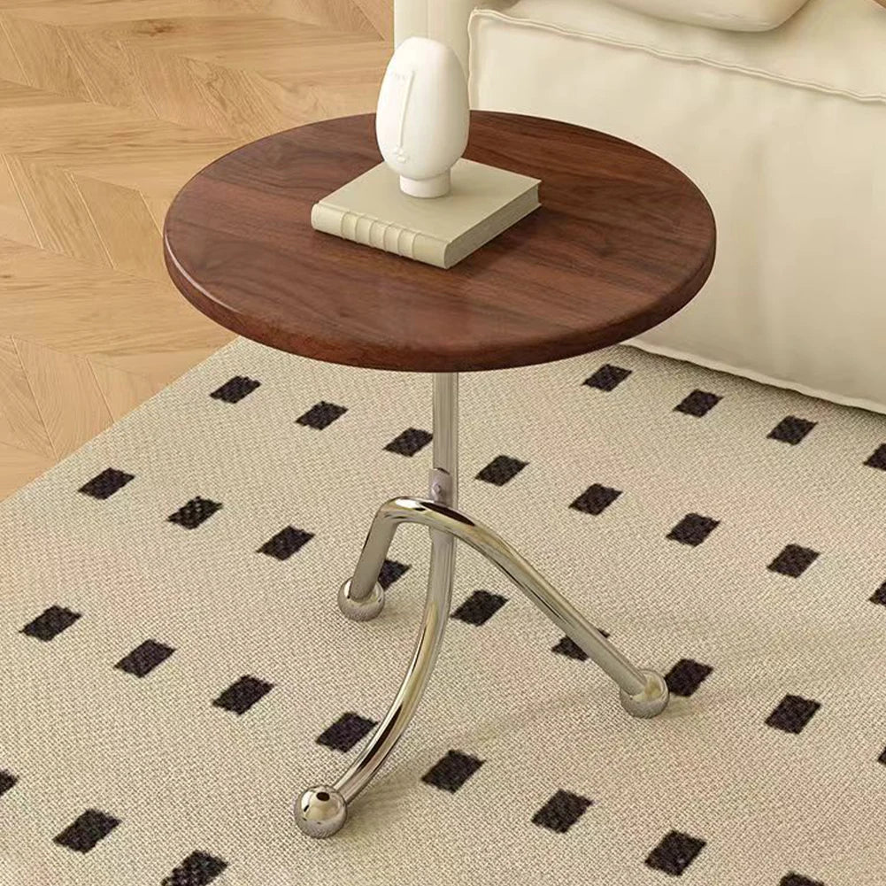 15.75 X16.14 Inches Small Round Side Table Coffee Table Nightstand Bedside Table for Living Room Bedroom Office